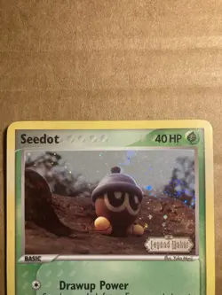 Seedot Pokemon Card Legend Maker 61/92 Holo LP - Image 3