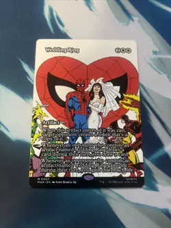 Wedding Ring (Borderless) Spider-Man MTG NM - Image 1
