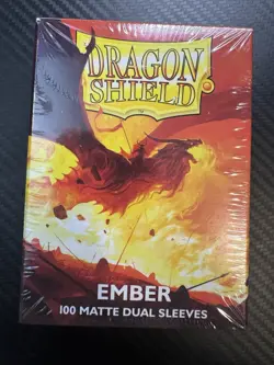 Dragon Shield Matte Dual Sleeves - Ember (100ct) - Image 1