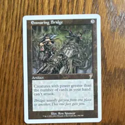 Magic: The Gathering Ensnaring Bridge Artifact Regular x4 7th Edition 2001 Engl… - Image 3