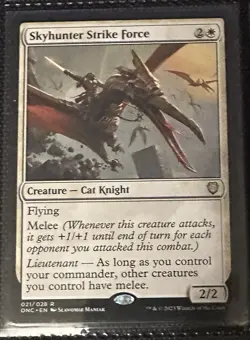 Skyhunter Strike Force Commander: Phyrexia Mtg - Image 1