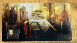 Seb McKinnon MTG Kickstarter Signed Playmat - Deathsprout With CoA - Image 1