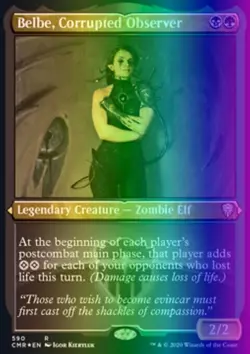 MTG Belbe, Corrupted Observer (590/743) Commander Legends NM FOIL - Image 1