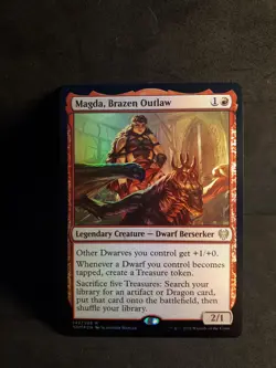Magda, Brazen Outlaw FOIL NM - Kaldheim - Magic the Gathering MTG - Image 1