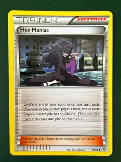 Hex Maniac #75 Ancient Origins Pokemon Uncommon Pokemon 2015 LP - Image 1