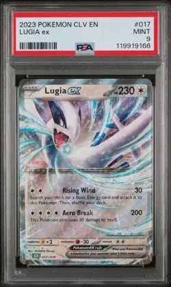 LUGIA EX #017 PSA 9 • 2023 POKEMON CLASSIC VENUSAUR & LUGIA EX DECK - Image 1
