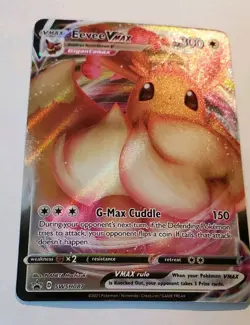Eevee VMAX SWSH087 Black Star Promo Pokemon 2021 Sword & Shield NM - Image 3