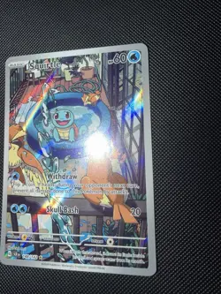 Pokemon TCG Squirtle IR Stellar Crown 148/142 - Image 2