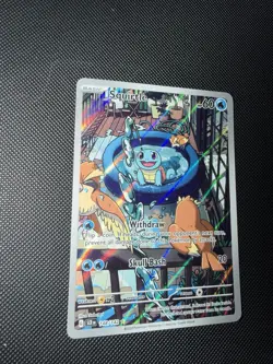 Pokemon TCG Squirtle IR Stellar Crown 148/142 - Image 3
