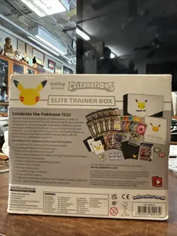 Pokemon Celebrations 25th Anniversary Elite Trainer Box ETB Sword & Shield - Image 2