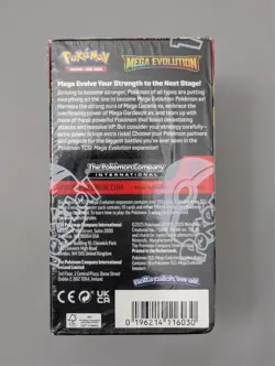 Pokemon TCG Mega Evolution Half Booster Box (18 Packs) Sealed - Image 3