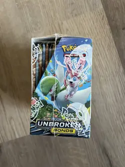POKEMON SUN & MOON UNBROKEN BONDS FACTORY SEALED 36 PACK BOOSTER BOX IN CASE - Image 3