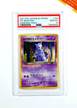Pokemon PSA 10 G.R. Mewtwo #150 Holo Game Boy Promo 2001 Japanese - Image 1