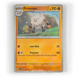 Pokemon - Primeape - Cosmos Holo - 107/193 - SV Paldea Evolved - Promo Card - Image 1