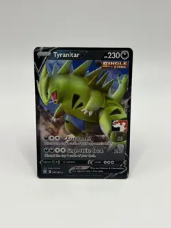 Tyranitar V 097/163 Prize Pack Series 1 Ultra Rare Pokemon Card - Image 1