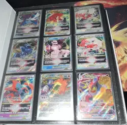 Ultra PRO Pro-Binder Pokemon TCG Card Lot Charizard Pikachu Holo Foil Mewtwo - Image 2