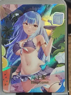 Neptune Dream of Desire Card Goddess Story Anime Waifu Holo SR SR-29 - Image 1