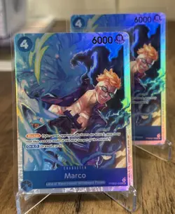 2x One Piece CCG Marco PRB02-008 Premium Card Collection The Best Vol. 02 NM SR - Image 1