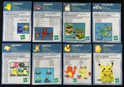 1999 Hasbro Toy Wishes Magazine Pokemon Gold Foil Card COMPLETE SET OF 8 GENGAR - Image 2