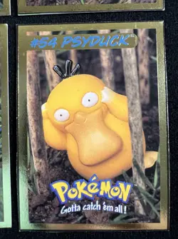 1999 Hasbro Toy Wishes Magazine Pokemon Gold Foil Card COMPLETE SET OF 8 GENGAR - Image 3