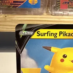 Pokemon TCG Celebrations Surfing Pikachu Holo Ultra Rare Card 008/025 NM/M - Image 3