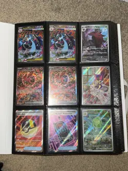 Pokemon Cards Binder Collection Lot of 280 Cards - Image 1