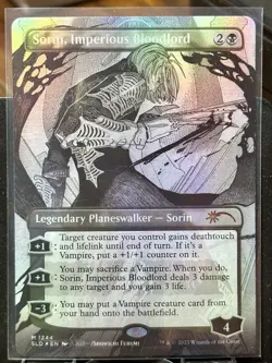 Sorin, Imperious Bloodlord (Borderless) - MTG - SLD - 1244 - MYTHIC ~ NM - Image 2
