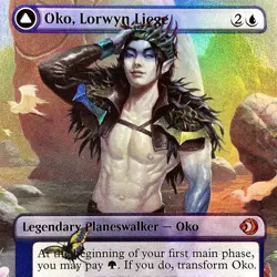 Oko, Lorwyn Liege (Borderless) - FOIL - MTG - ECL - 0287 - MYTHIC ~ NM - Image 1