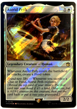 MTG Astrid Peth *SURGE FOIL* Universes Beyond: Doctor Who 616 NM - Image 1