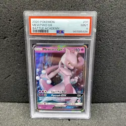 PSA 9 MINT 2020 Pokemon Battle Academy Mewtwo GX 31/68 - Image 1