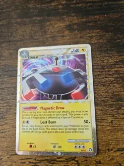 Pokemon Card HGSS Triumphant Magnezone Prime 96/102 - Image 1