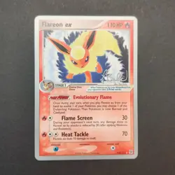 Pokemon TCG Karte - Flareon ex 108/113 Jimmy Ballard World Championships 2006 - Image 2