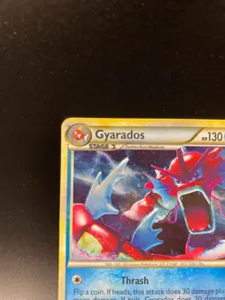 Gyarados (Shiny) 123/123 - Pokemon HeartGold & SoulSilver Holo Rare Pokemon TCG - Image 2