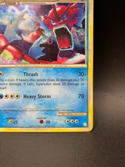 Gyarados (Shiny) 123/123 - Pokemon HeartGold & SoulSilver Holo Rare Pokemon TCG - Image 4