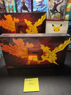 Pokemon Team Rocket’s Moltres EX Ultra Premium US Seller UPC - Image 1