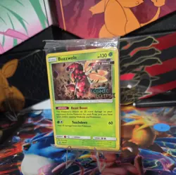 Pokemon SEALED Buzzwole SM218 Cosmic Eclipse Prerelease Promo - Image 2
