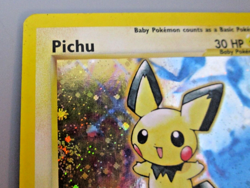 Pichu #12/111 1st First Edition Neo Genesis Holofoil LP 2000 Pokemon TCG - Image 5