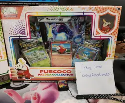 Pokemon TCG Paldea Pin Collection Box Fuecoco, Sprigatito, Quaxly Set of 3 - Image 4