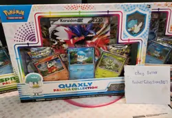 Pokemon TCG Paldea Pin Collection Box Fuecoco, Sprigatito, Quaxly Set of 3 - Image 5