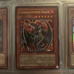 Chthonian Emperor Dragon TAEV-EN019! Ultra Rare unlimited NM! - Image 1
