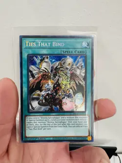Yugioh Ties That Bind MP25-EN071 1st Edition Prismatic Secret Rare NM - Image 1