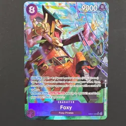One Piece FOXY Alt Art OP14 The Azure Sea's Seven SR EB04-036 - Image 2