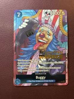 Buggy P-084 Release Event Winner Promo One Piece English NM - Image 1