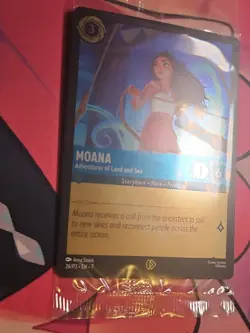 Disney Lorcana TCG 26/P2 Promo CINEMARK Moana 2 MOVIE US Release - Image 2