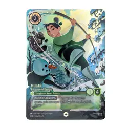 Mulan - Resourceful Recruit ✨ (Enchanted) 229/204 - Disney Lorcana Winterspell - Image 1