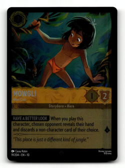 COLD FOIL - Disney Lorcana Mowgli - Man Cub - Whispers in the Well - Image 1