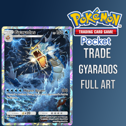 Pokemon TCG POCKET GYARADOS FULL ART (Trading Card Game) - Image 1