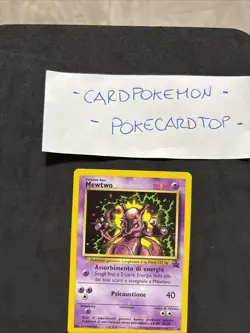Pokemon Card Mewtwo 14-no Holo-promo-ita-nm! - Image 2