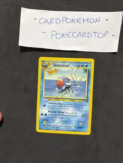 Pokemon Card Tentacruel 10/18 Southern Islands-Eng-No Holo-Nm! - Image 1
