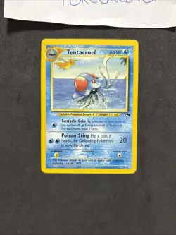 Pokemon Card Tentacruel 10/18 Southern Islands-Eng-No Holo-Nm! - Image 3